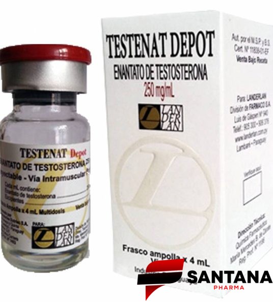 Enantato de Testosterona ( Testenat Depot ) - 250mg / 4ml - Landerlan