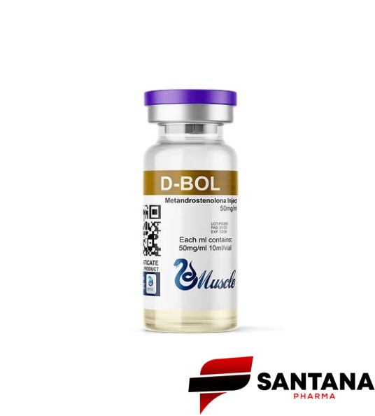 Dianabol Injetável 50mg / 10ml - Muscle Pharma