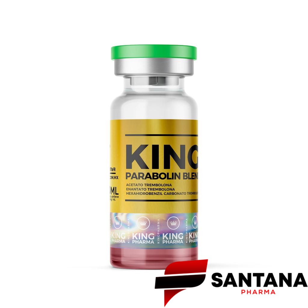 Parabolin Blend ( Acetato de Trembolona, Enantato de Trembolona, Hexahydrobenzylcarbonato de Trembolona ) 200mg / 10ml - King Pharma