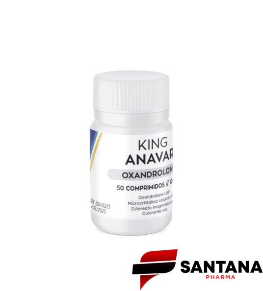 King Anavar (Oxandrolona) 10mg (50tabs) - King Pharma