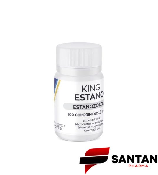 Rei Estano (Estanozolol Oral) 10mg/100comp. -Rei Farmacêutica