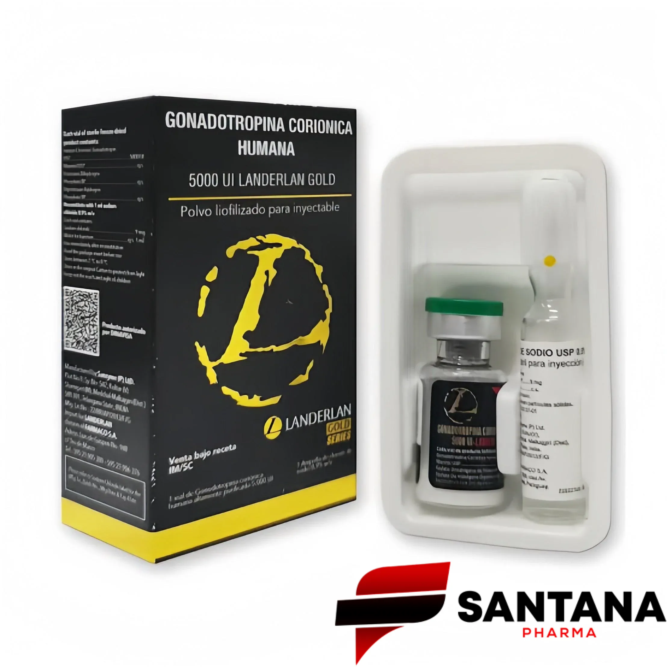 HCG Humano 5.000 UI - Landerlan Gold