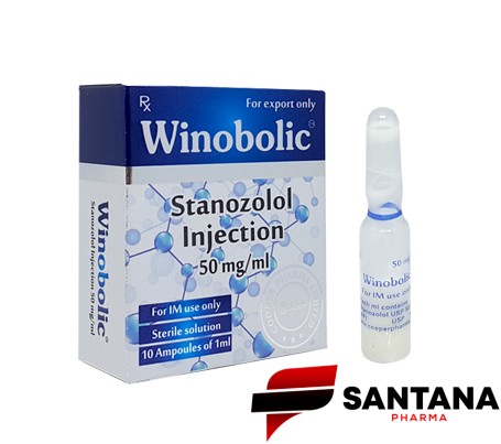 Winobólico (Estanozolol) 50mg/10ml - Cooper Pharma