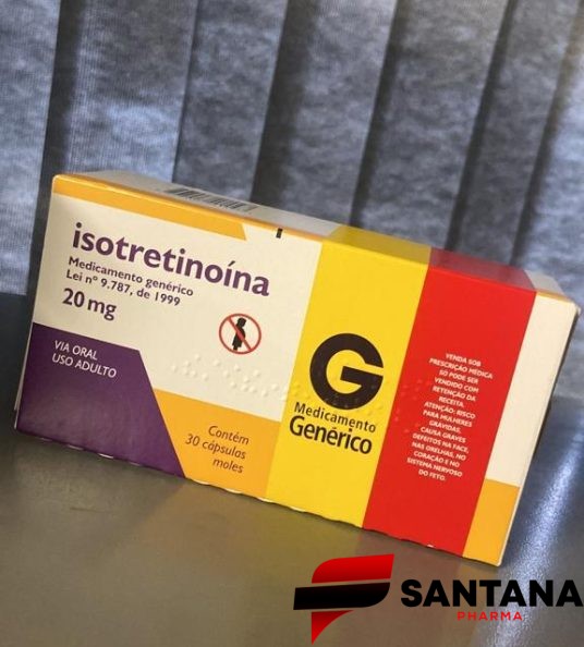 Roacutan isotretinoína 20mg 30 comprimidos