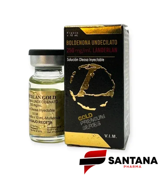 Boldenona Undecilato 250mg / 10ml - Landerlan Gold
