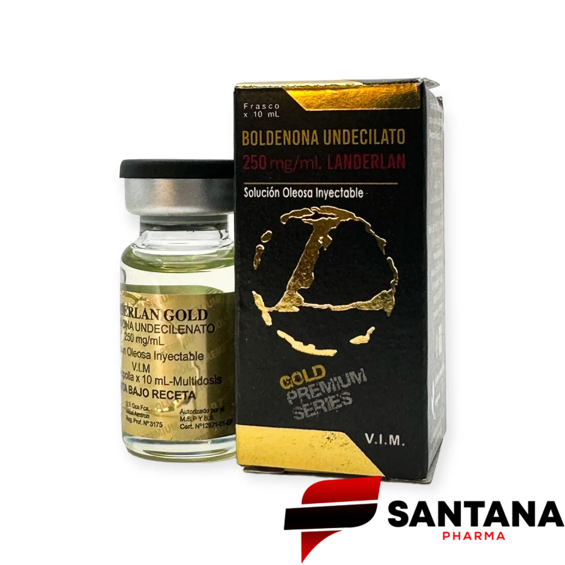 Boldenona Undecilato 250mg / 10ml - Landerlan Gold