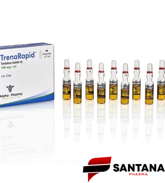 TrenaRapid (Trembolona Acetato) 100mg / 10ml - Alpha Pharma