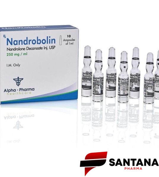 Nandrobolin 250 Decanoato de Nandrolona (Deca) 250mg / 10ml - Alpha Pharma