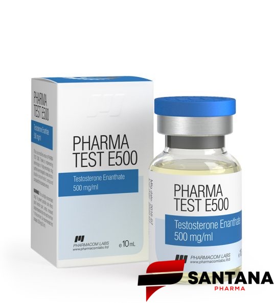 Pharma Test E500 (Enantato de Testosterona) - 500mg / 10ml - Pharmacom Labs