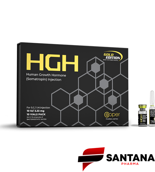 HGH (GH Somatropina) 100ui (10ui/amp.) - Cooper pharma