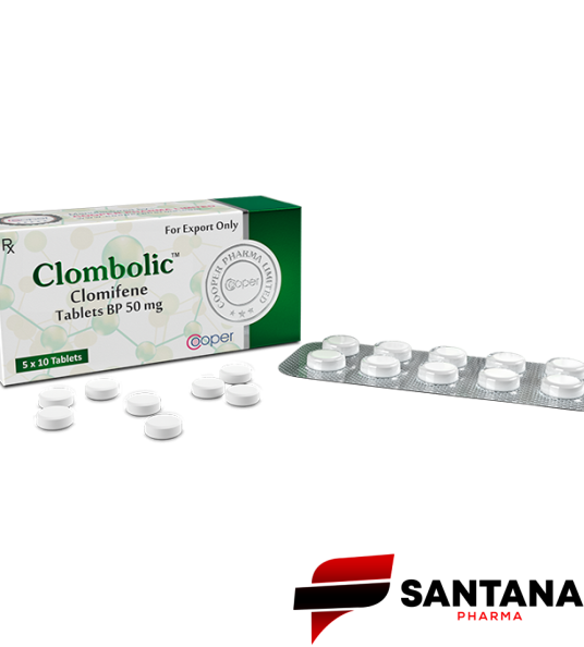 Clombolic (Clomid Citrato de Clomifeno) 50mg/50 comp. - Cooper Pharma