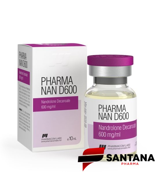 Pharma Nan D600 (Deca) Decanoato de Nandrolona 600mg / 10ml - Pharmacom Labs
