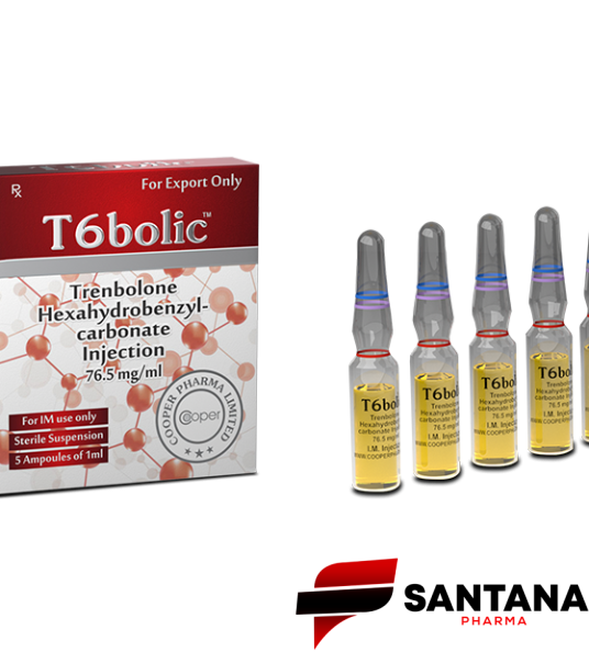T6bolic (Hexa Trembolona) 76,5mg/5ml - Cooper Pharma
