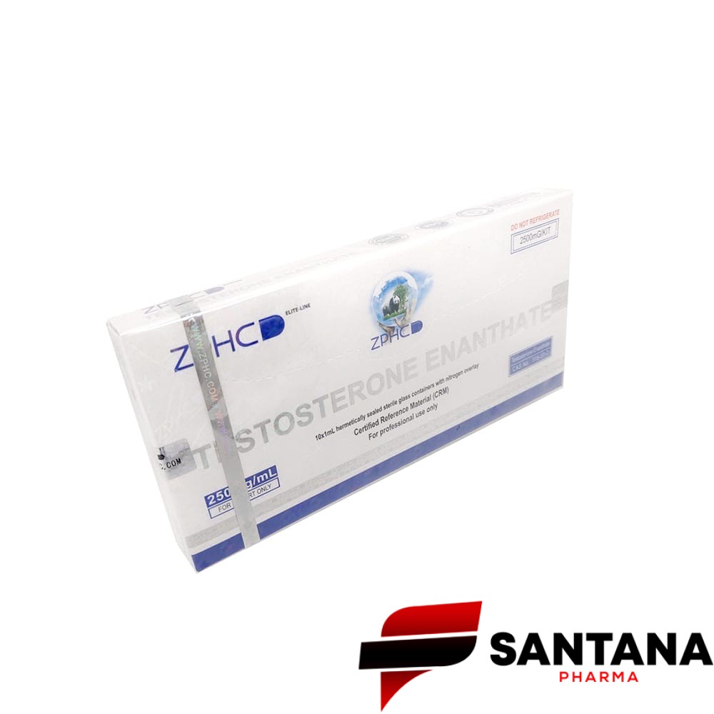 Enantato de Testosterona 250mg/10ml - ZPHC